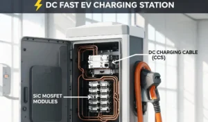 BYD Semiconductor SiC MOSFET Solutions for EV Fast Charging Stations